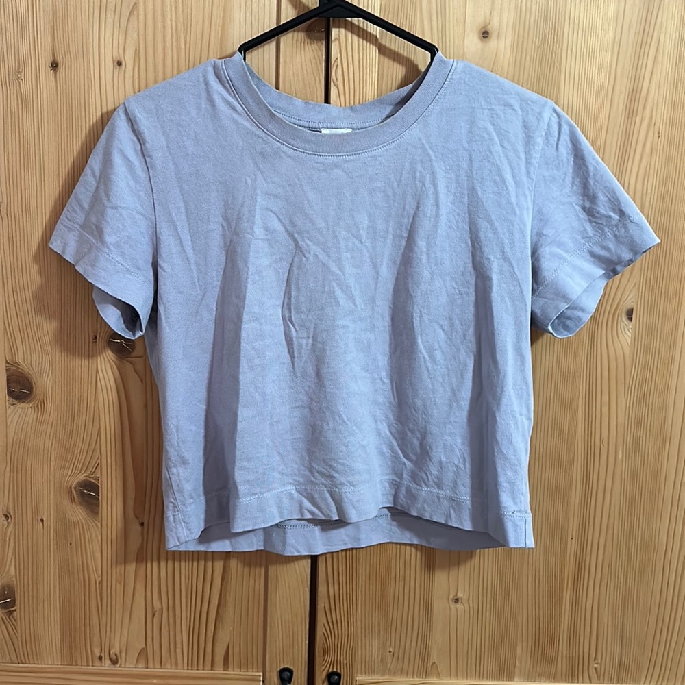 Purple Wilfred tee shirt